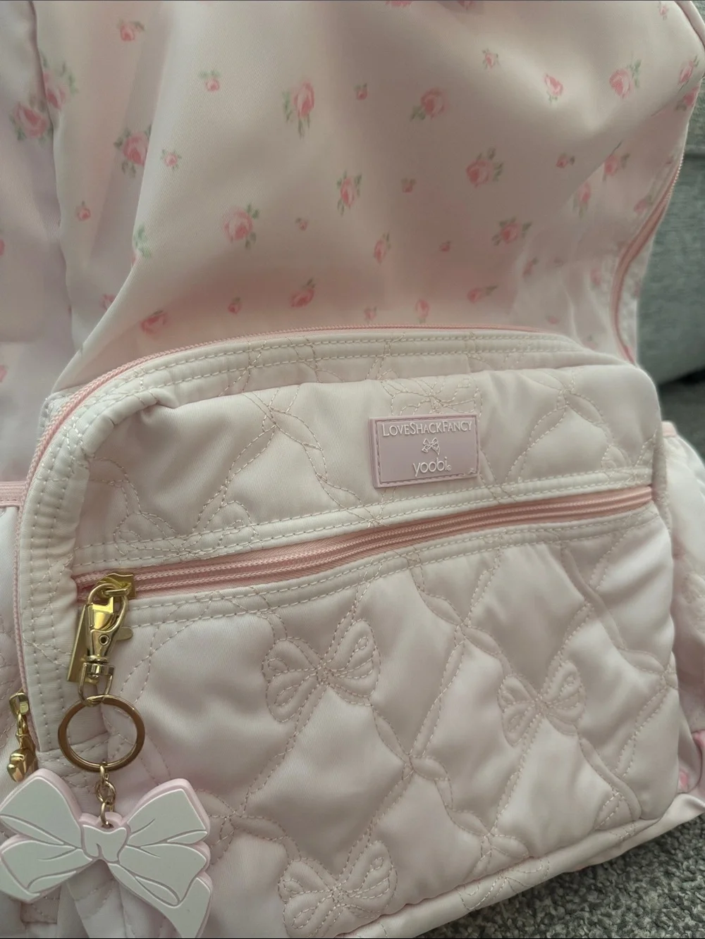 LoveShackFancy Pink Backpack